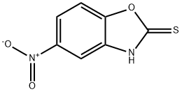 5-硝基苯并噁唑并-2-硫酮,22876-21-7,结构式