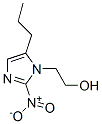 2-Nitro-5-propyl-1H-imidazole-1-ethanol 结构式