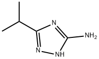 3-AMINO-5-ISOPROPYL-1,2,4-TRIAZOLE Struktur