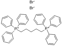 PENTAMETHYLENEBIS(TRIPHENYLPHOSPHONIUM BROMIDE) Structure