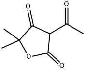 3-Acetyl-5,5-dimethyl-2,4(3H,5H)-furandione 结构式