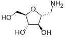 1-AMINO-2,5-ANHYDRO-1-DEOXY-D-MANNITOL Structure