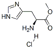 methyl L-histidinate hydrochloride Structure