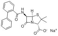 Diphenicillin sodium Structure