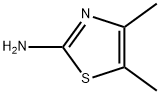 2-氨基-4,5-二甲基噻唑 结构式