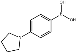 (4-PYRROLIDIN-1-YLPHENYL)BORONIC ACID Structure