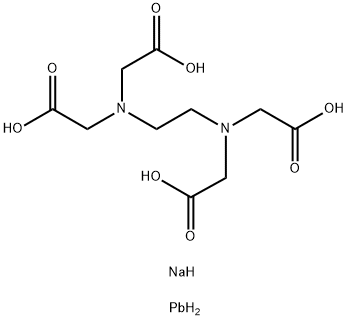 乙二胺四乙酸二钠铅水合物,22904-40-1,结构式