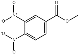 Benzoic acid, 3,4-dinitro-, Methyl ester Structure