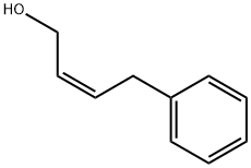 (Z)-4-フェニル-2-ブテン-1-オール 化学構造式