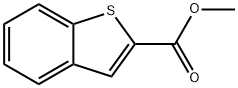 METHYL BENZO[B]THIOPHENE-2-CARBOXYLATE Struktur