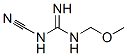 N-cyano-N'-(methoxymethyl)guanidine 结构式