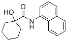 1-ヒドロキシ-N-(1-ナフチル)シクロヘキサンカルボアミド 化学構造式