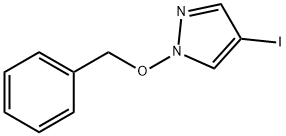 4-碘-1-(苯基甲氧基)-1H-吡唑, 229171-07-7, 结构式