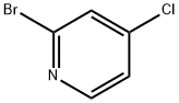 2-Bromo-4-chloropyridine Structure