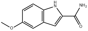 1H-Indole-2-carboxaMide, 5-Methoxy- Structure