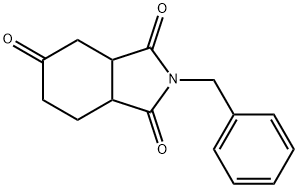 2-BENZYLTETRAHYDRO-1H-ISOINDOLE-1,3,5(2H,4H)-TRIONE Structure