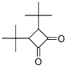 3,4-Di-tert-butyl-1,2-cyclobutanedione Structure