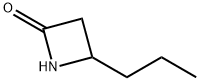 4-Propyl-2-azetidinone 结构式