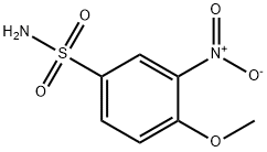 4-methoxy-3-nitrobenzenesulphonamide Structure