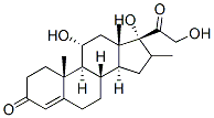 16-methylhydrocortisone 结构式