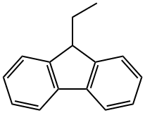 9-乙基芴 结构式