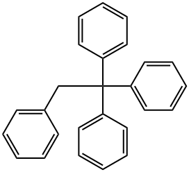 1,1,1,2-Tetraphenylethane Structure