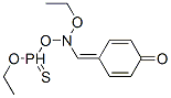 4-[(diethoxyphosphinothioyloxyamino)methylidene]cyclohexa-2,5-dien-1-o ne Structure
