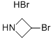 Azetidine, 3-bromo-, hydrobromide (1:1) Structure