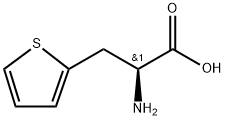 (S)-3-アミノ-3-(2-チエニル)プロパン酸 化学構造式