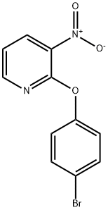 2-(4-bromophenoxy)-3-nitropyridine Structure