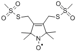 3,4-Bis-(methanethiosulfonyl-methyl)-2,2,5,5-tetramethyl-2,5-dihydro-1H-pyrrol-1-yloxy Radical, 229621-21-0, 结构式