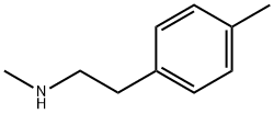 METHYL-(2-P-TOLYL-ETHYL)-AMINE Structure