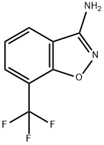 7-TrifluoroMethyl-benzo[d]isoxazol-3-ylaMine Struktur