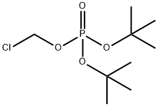 Di-tert-butyl Chloromethyl Phosphate Structure