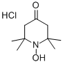 1-羟基-2,2,6,6-四甲基-4-哌啶酮 盐酸盐, 22963-71-9, 结构式
