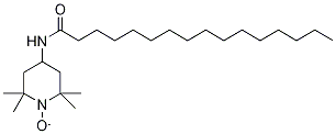 4-PalMitaMido-2,2,6,6-tetraMethylpiperidine-1-oxyl Structure