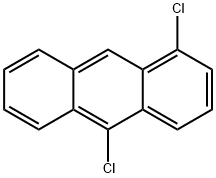 1,10-Dichloroanthracene Structure