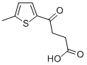 4-(5-メチル-2-チエニル)-4-オキソ酪酸 化学構造式