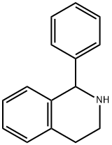 1-フェニル-1,2,3,4-テトラヒドロイソキノリン 化学構造式