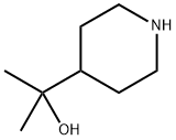 2-(4-PIPERIDYL)-2-PROPANOL Struktur