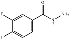 3,4-DIFLUOROBENZOIC ACID HYDRAZIDE Structure