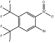 1-BROMO-2-NITRO-4,5-DI(TRIFLUOROMETHYL)BENZENE Struktur