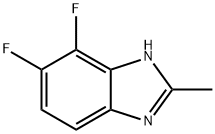 1H-Benzimidazole,4,5-difluoro-2-methyl-(9CI) Struktur