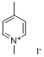 1,4-二甲基吡啶碘化物,2301-80-6,结构式