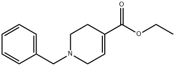 Ethyl 1-benzyl-1,2,3,6-tetrahydropyridine-4-carboxylate Struktur
