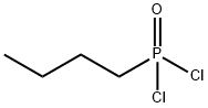 正丁基二氯化膦,2302-80-9,结构式
