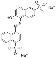 酸性红13,2302-96-7,结构式