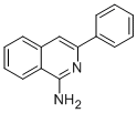 3-フェニルイソキノリン1-アミン 化学構造式