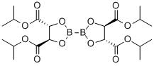 ビス(ジイソプロピル-L-酒石酸グリコラート)ジボロン 化学構造式