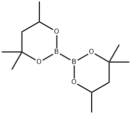 Bis(hexylene glycolato)diboron Struktur